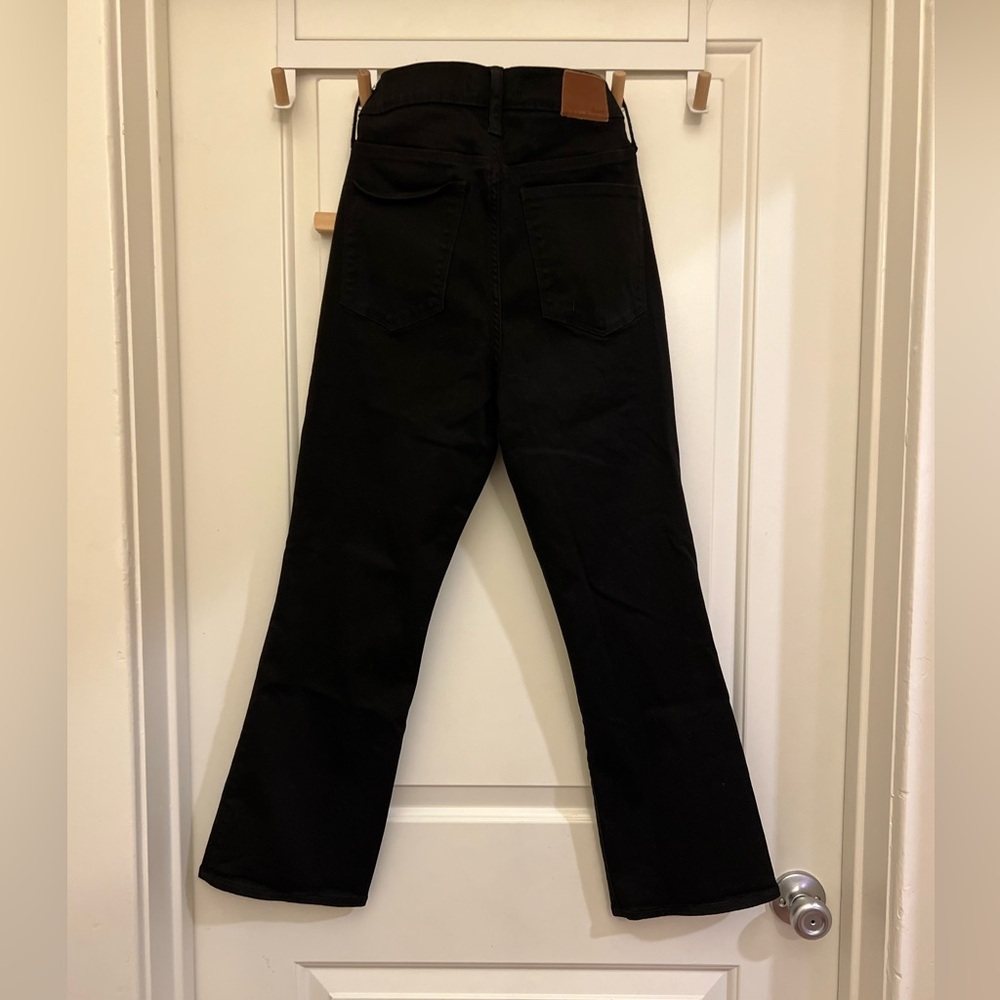 Madewell Women's Boot Cut Jeans - Black